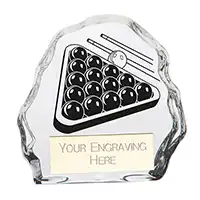 75mm Glass Mystique Snooker Award