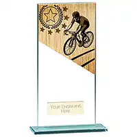 110mm Mustang Glass Cycling Award