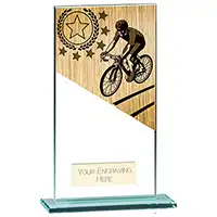 125mm Mustang Glass Cycling Award