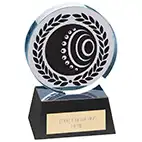 Emperor Crystal Lawn Bowls Award 125mm
