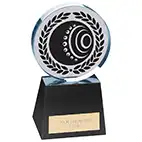 Emperor Crystal Lawn Bowls Award 155mm