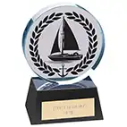 Emperor Crystal Sailing Award 125mm