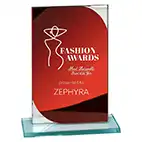Seismic Red Mirror Award 150mm