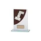 Dominoes Colour-Curve Jade Crystal Award 140mm