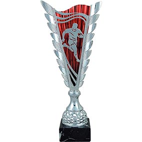 370mm Red Fuego Rugby Award