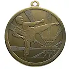 Bronze Martial Arts Medal 70mm Bronze Martial Arts Medal 70mm