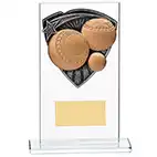 150mm Glass Lawn Bowls Award