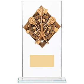 170mm Glass Darts Award