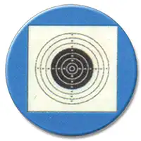 Gun Target Centre 25mm