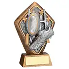 Mini Diamond Rugby Boot Ball 133mm