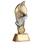 Rugby Boot Ball Trophy 127mm