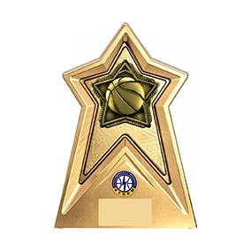 Starforce Gold  Basketball Award 20cm
