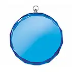 Alaska Blue Glass Medal 60mm