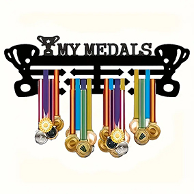 Black My Medals Holder