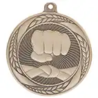 Gold Typhoon Martial Arts Medal 55mm Gold Typhoon Martial Arts Medal 55mm