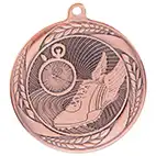 Bronze Typhoon Running Medal 55mm
