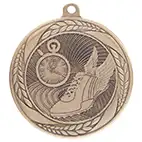 Gold Typhoon Running Medal 55mm
