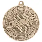 Gold Typhoon Dance Medal 55mm