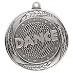 Silver Typhoon Dance Medal 55mm