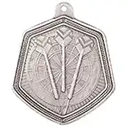 Falcon Darts Medal Silver 65mm