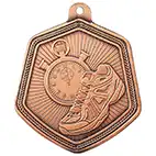 Falcon Bronze Running Medal 65mm