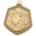 Falcon Gold Running Medal 65mm