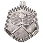 Falcon Tennis Medal Silver 65mm