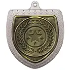 Silver Cobra Shield Multisport Medal 70mm