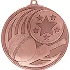 Iconic Bronze Cricket Medal 55mm