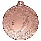 Aviator Bronze Rugby Medal 50mm