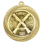Gold Superstar Clay Pigeon Shooting Medal 60mm