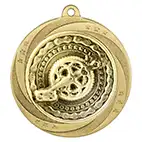 Gold Superstar Cycling Medal 60mm