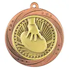 Bronze Superstar Rugby Medal 60mm