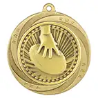 Gold Superstar Rugby Medal 60mm