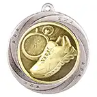 Silver Superstar Running Medal 60mm