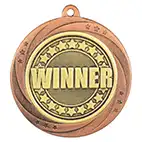 Bronze Superstar Winner Medal 60mm