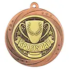 Bronze Superstar Sports Day Medal 60mm