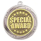 Silver Superstar Special Award Medal 60mm