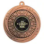 Bronze Superstar Medal 60mm