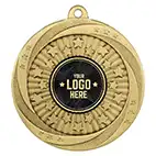 Gold Superstar Medal 60mm