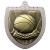 Silver Cobra Shield Basketball Medal 70mm - view 1