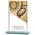 140mm Mustang Glass Rugby Award - view 1