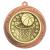 Bronze Superstar Basketball Medal 60mm - view 1