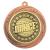 Bronze Superstar Dance Medal 60mm - view 1
