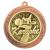 Bronze Superstar Karaoke Medal 60mm - view 1
