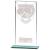180mm Millenium Glass Table Tennis Award - view 1