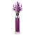 Purple Super 5 Star Trophy 365mm - view 1