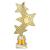 Gold Trinity Super Star Trophy 215mm - view 1