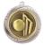 Silver Superstar Cricket Medal 60mm - view 1