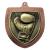 Bronze  Cobra Shield Boxing Medal 70mm - view 1